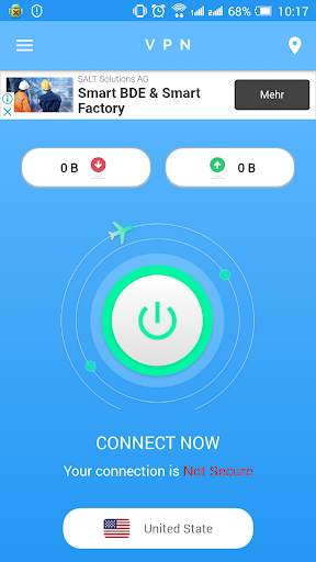 VPN MASTER 2020 - Fast Secure Free Unlimited Proxy screenshot 1