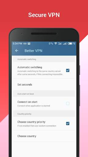 Better VPN -Free Unlimited VPN & WiFi Privacy screenshot 2