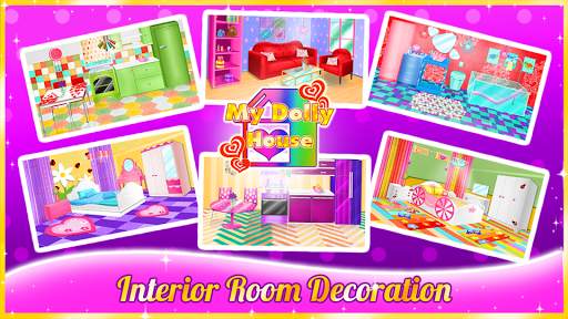 My Dolly House - Decorating Game screenshot 5