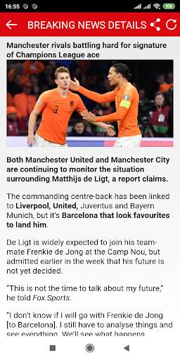 Transfer News for Man United 4 تصوير الشاشة