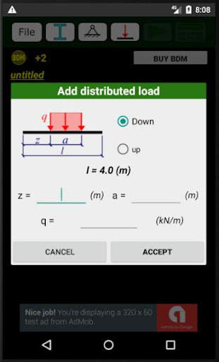 Bending Moment Diagram скриншот 6
