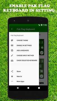 Pak Flag Urdu Keyboard screenshot 3