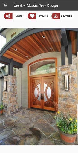 Wooden Door Design скриншот 3