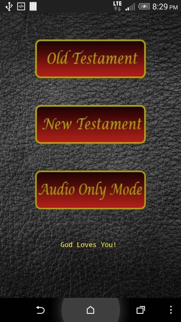 NIV Audio Bible screenshot 1