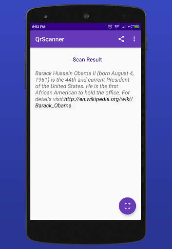 2018 Barcode & QR Code Scanner - Free screenshot 4