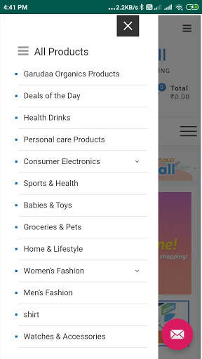 My Pocket Mall -Shopping Cart screenshot 2