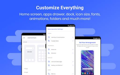 Hexa Launcher screenshot 9