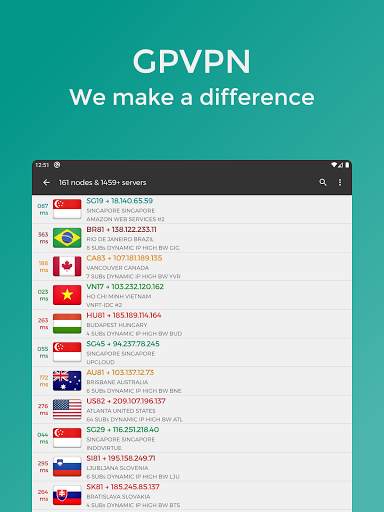 GPVPN - SSTP VPN - Game Ping Booster & Reduce Lag screenshot 24