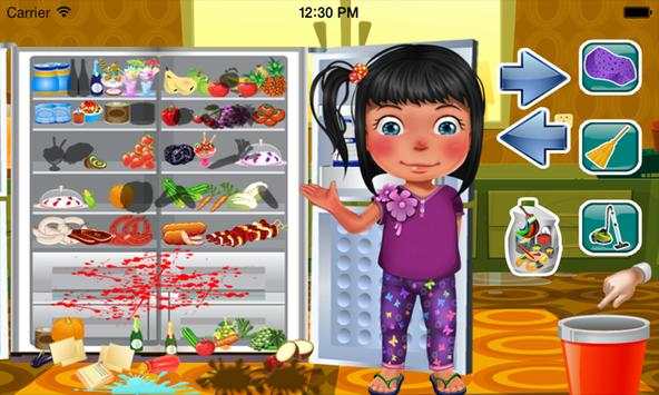 Freezer cleaning girls games screenshot 4