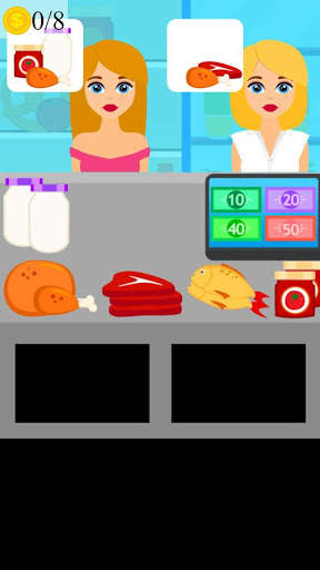 grocery store shopping game screenshot 2