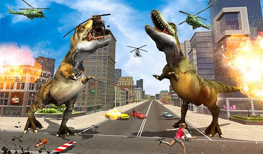 Monster Dino Vs King Kong-City Rampage Simulator screenshot 9
