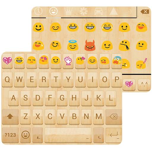 Light Wood  Wallpaper for Emoji Keyboard 1.0.6