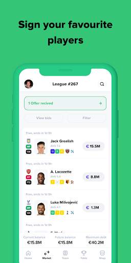 Bemanager - Be a Soccer Manager screenshot 3