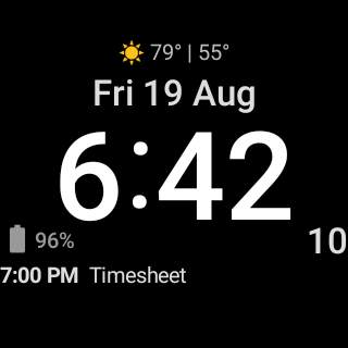 Be:Wi WatchFace screenshot 2