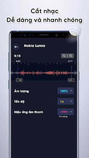 Cắt Nhạc MP3 - Tạo Nhạc Chuông Điện Thoại screenshot 1