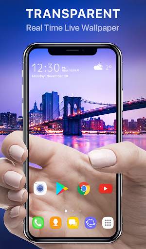 Transparent Wallpaper Live Photo screenshot 1