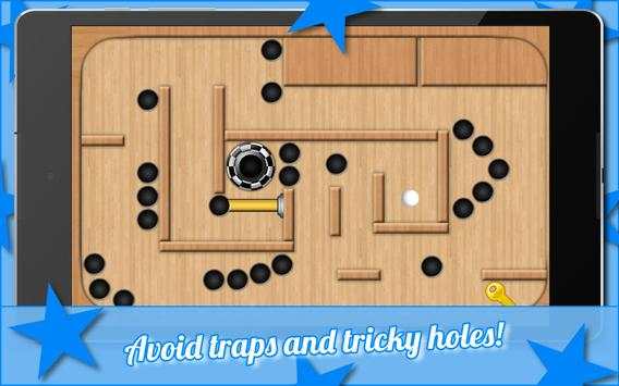 Permainan Bola: Labyrinth 2D screenshot 4