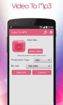 Video To Audio Converter screenshot 1