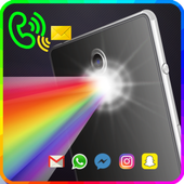 Color Flash Light Alert Calls &amp; SMS icon