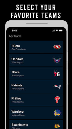 MyTeams by NBC Sports screenshot 3