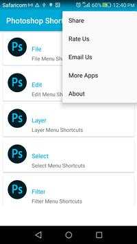 Photoshop Shortcuts скриншот 3