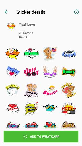 WASticker for Whatsapp : New Love Couple Stickers screenshot 5