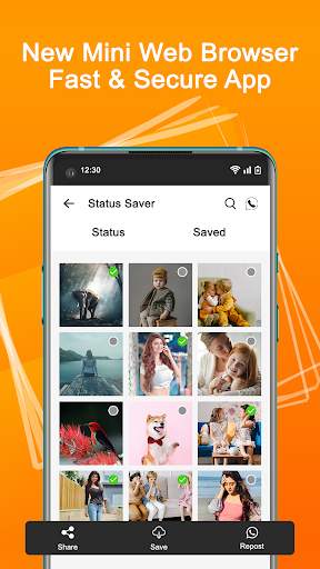 Uc Mini - Fast Web Browser screenshot 5