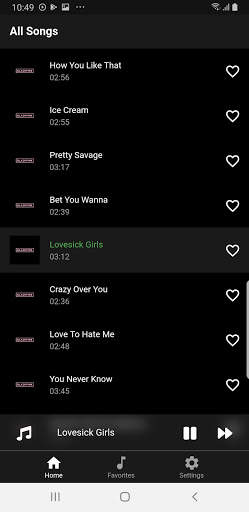 Blackpink Songs Offline screenshot 1