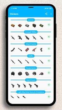 WAStickerApps For PUB-G скриншот 1