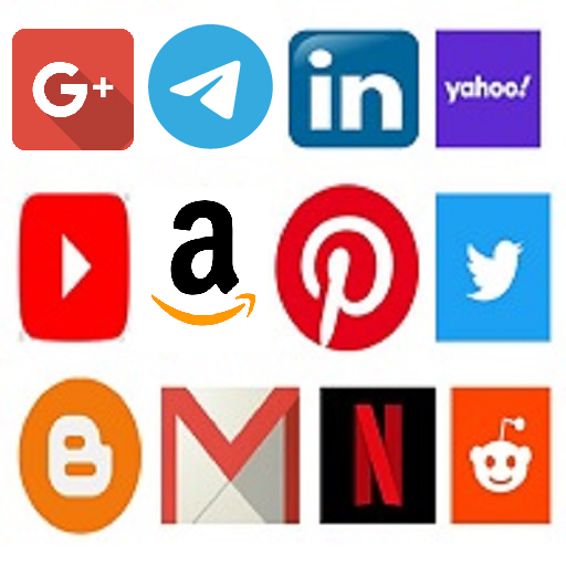 All Social Media &amp; Network App icon