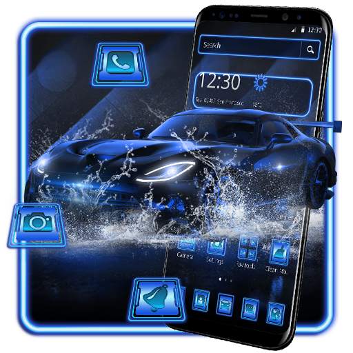 Neon Racing Sports Car Theme 1.1.3
