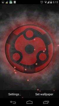 Sharingan Live Wallpaper скриншот 4