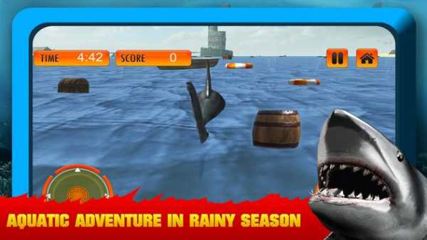 Wild Shark Attack Simulator 3D screenshot 2