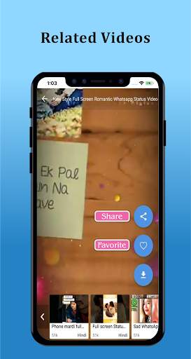 Fancy Full Screen Video Status स्क्रीनशॉट 5