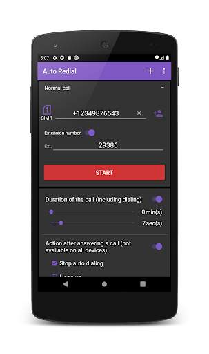 Auto Redial screenshot 1