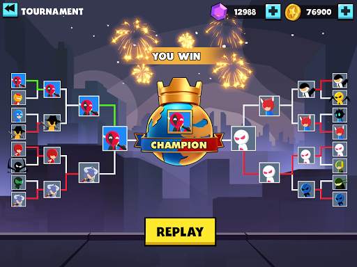 Stickman Combat - Superhero Fighter screenshot 5