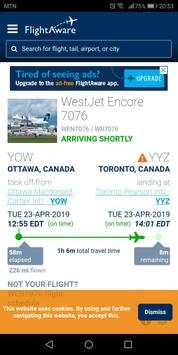 FlightAware screenshot 1