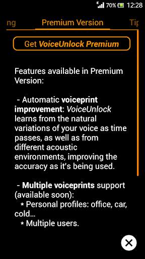 VoiceUnlock Free screenshot 8