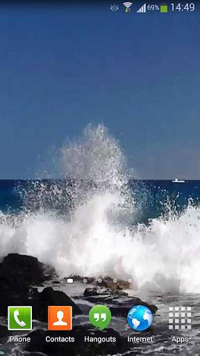 Ocean Waves Live Wallpaper 14 screenshot 3