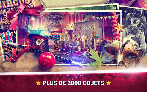 Objets Cachés Cirque - Jeux Éducatifs en Francais screenshot 3