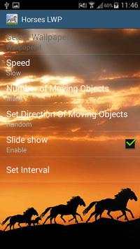 Horses Live Wallpaper screenshot 2