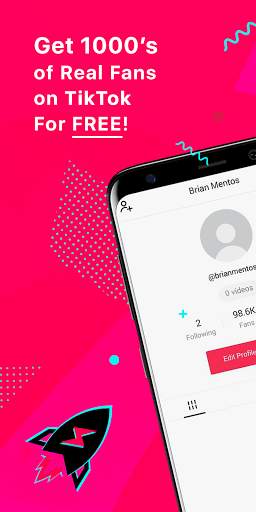 TikRocket - Boost & add fans, likes & followers screenshot 1