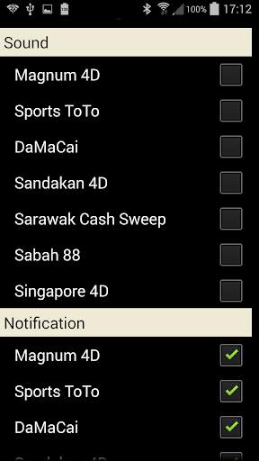 Malaysia and SG 4D Result screenshot 7