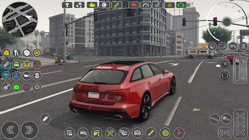 Street Speed: Audi RS6 Driving screenshot 2