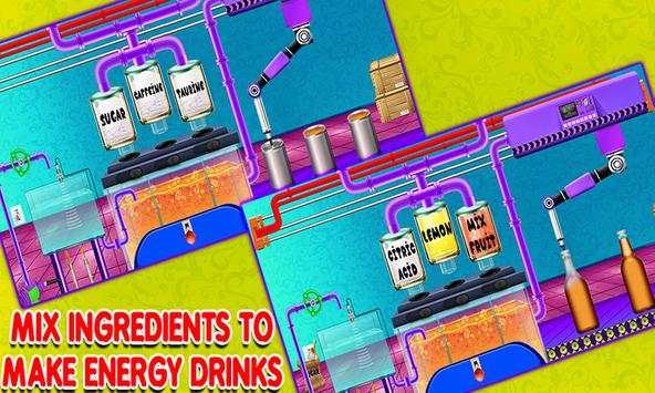 Energy Cola Drink Factory – Soda Juice Maker Games screenshot 3