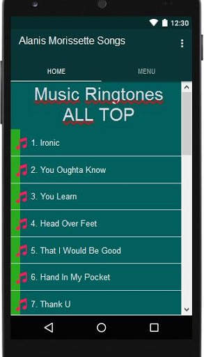 Alanis Morissette Songs screenshot 1