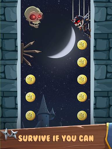 Ninja Skidoshi - Wall Jumping Hero screenshot 11