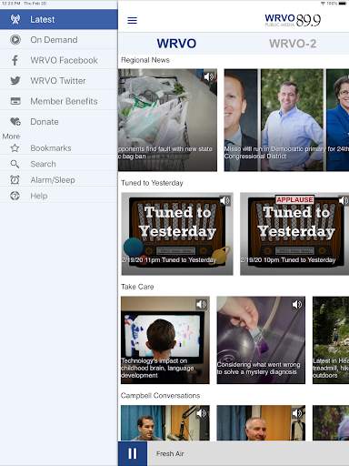 WRVO Public Media App screenshot 8
