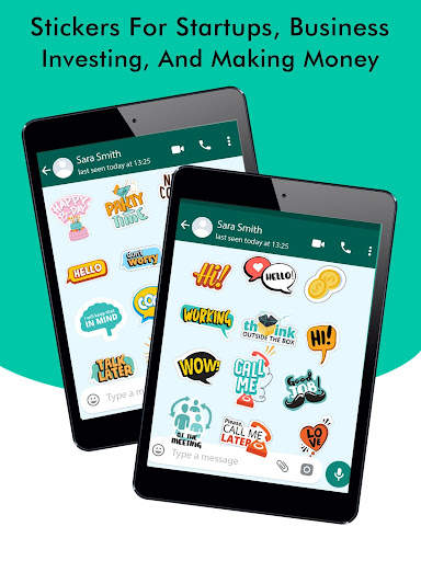 Business Chats Stickers - WAStickerApps screenshot 5