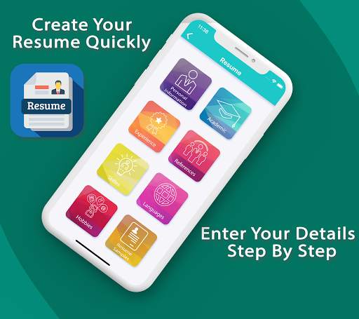 Resume Maker Builder 2020 : CV PDF Maker screenshot 1